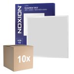 Confezione Multipack 10x Noxion Pannello A LED Ecowhite V4.0 28W 3360lm CCT  |  600X600 UGR<22