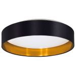 Eglo Luce da soffitto Maserlo 2 Acciaio Bianca 20W 2400lm - 830 Luce Calda - 