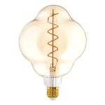 Eglo LED Special E27 Filamento Ambra 4W 200lm - 820 Bianco Molto Caldo | Dimmerabile - Sostitutiva 25W