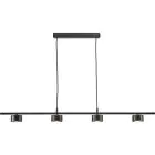 Nordlux Luce pendente Rail Clyde 20W 827 350lm 120D Nero - Metallo | Dimmerabile - Bianco Molto Caldo